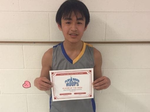 Andrey Layco – 8th Grade – PHH Feeder League Player Of The Week Sunday, December 15th