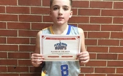 Travis Martin – 5th Grade – PHH Feeder League Player Of The Week Saturday, January 18th